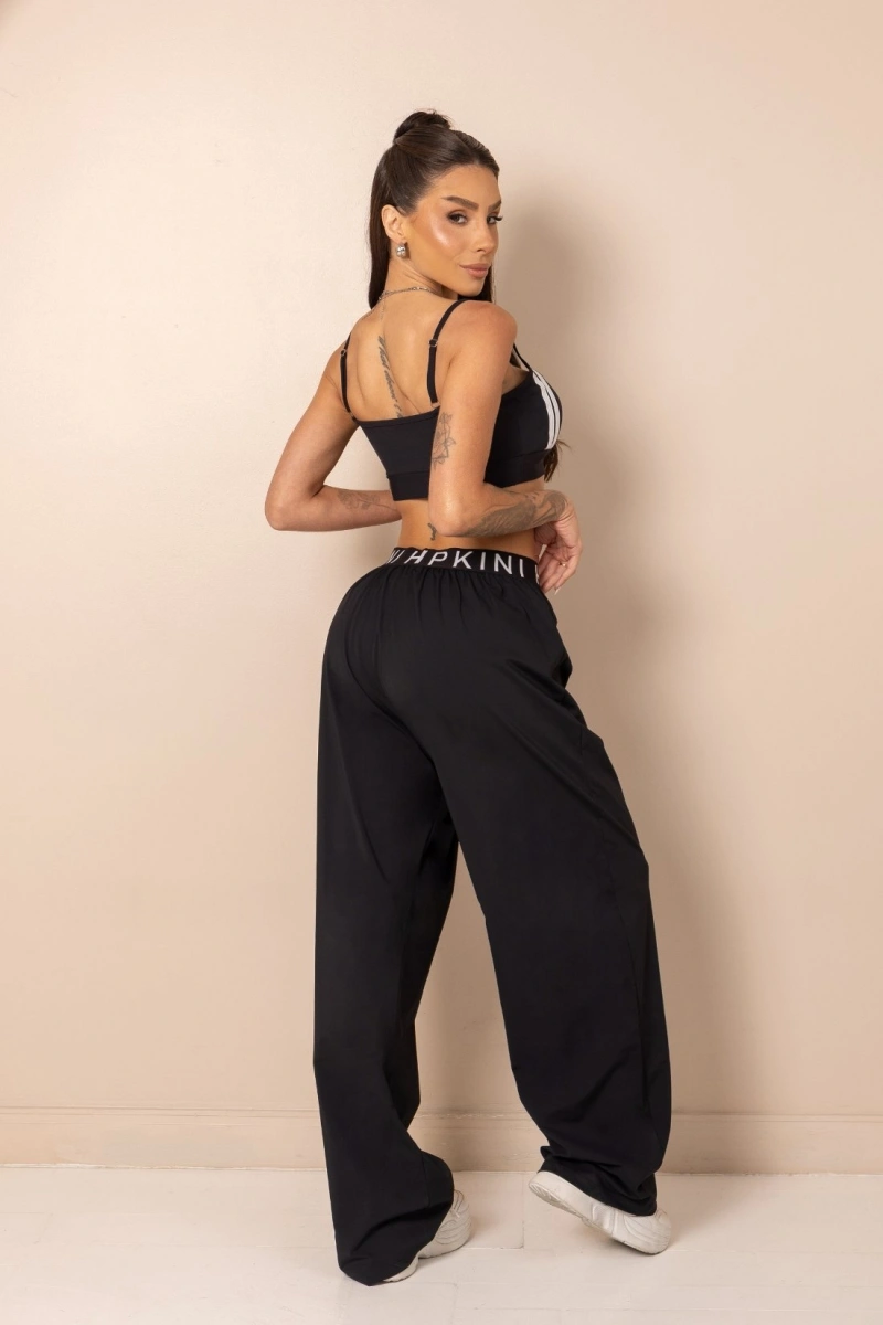 Hipkini - Calça OVERSIZED Fitness ClubHouse Preta - 33331989